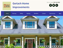 Tablet Screenshot of gerlachhomeimprovements.com